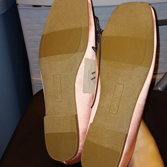 Worthington Lilac Square Closed Toe Ballet Flats - Picture 3 of 8